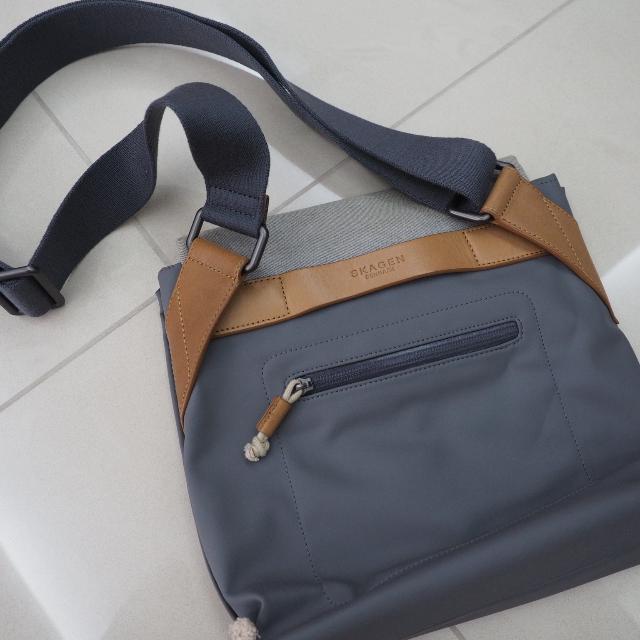 Skagen Sling Bag In Grey Men s Fashion Bags Sling Bags on Carousell