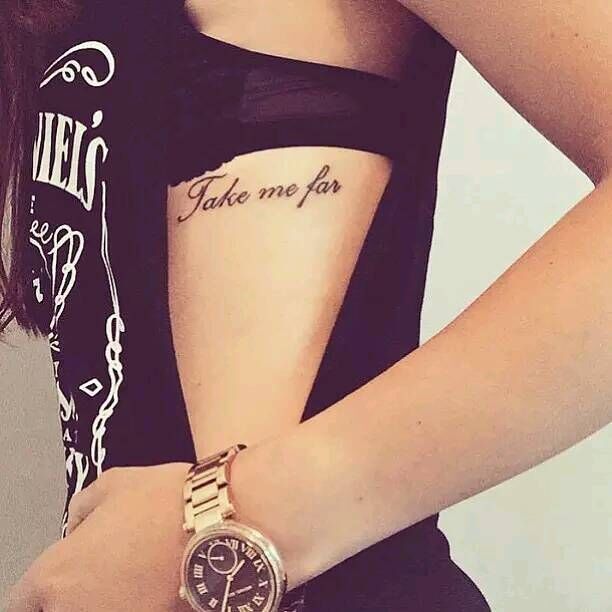 Take Me Far Tattoo Women S Fashion Accessories On Carousell
