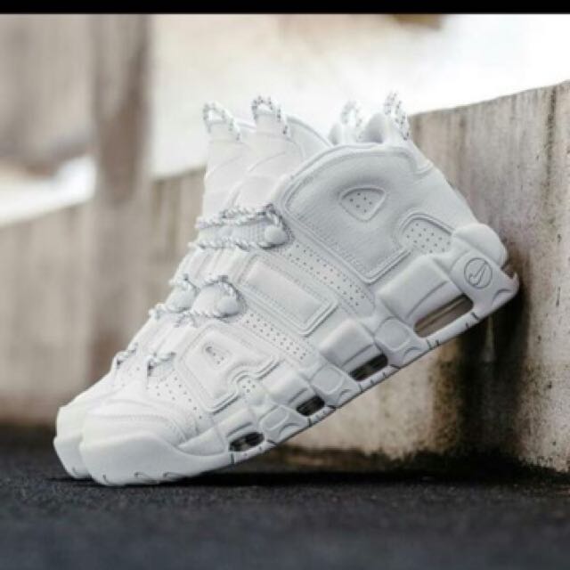 air more uptempo triple white