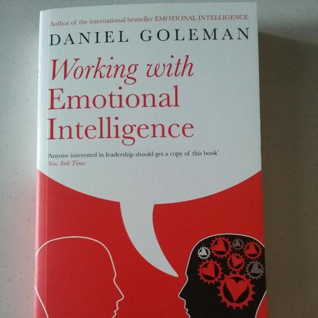 Working With Emotional Intelligence Daniel Goleman Books