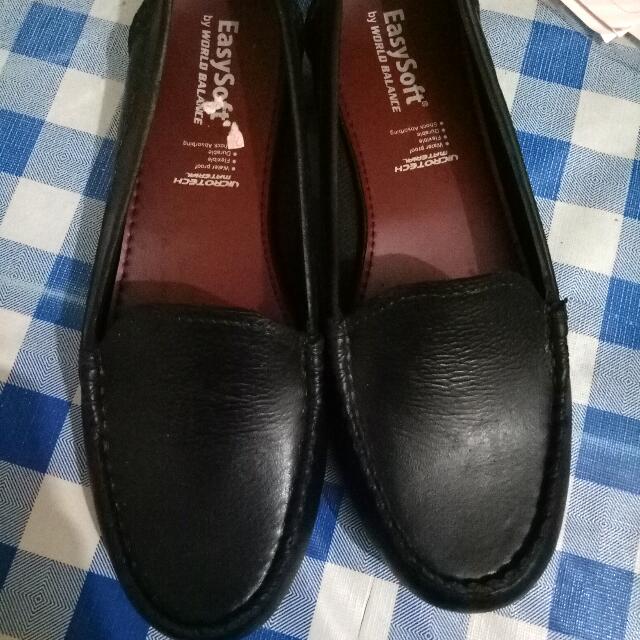 World balance Easy Soft Black Plastic Shoes Women s Fashion