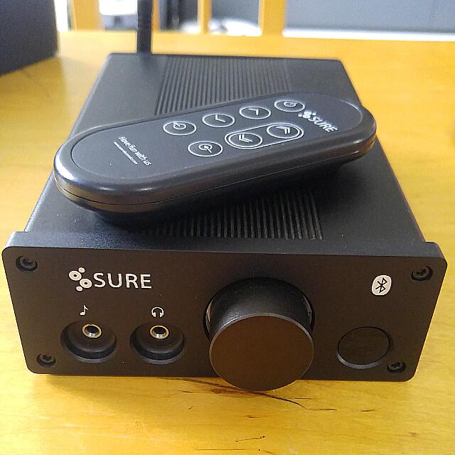 Sure 2x100 Watt Class D Bluetooth Amplifier TDA 7498, Audio, Other Audio Equipment on Carousell