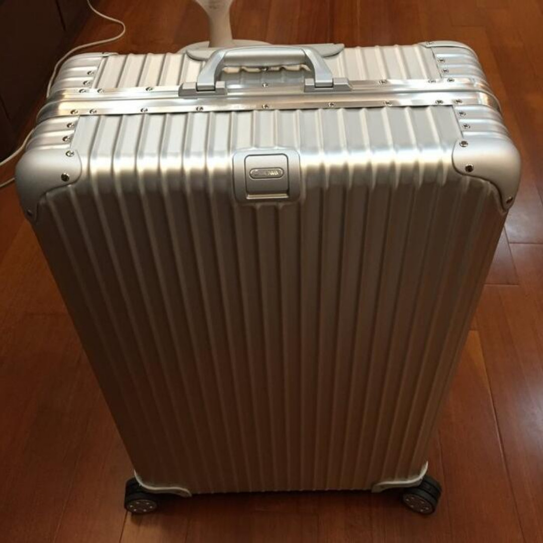 全新Rimowa Topas 四輪大型鋁鎂合金旅行箱行李箱, 名牌精品, 精品包與