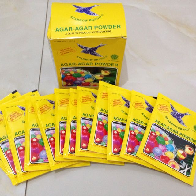 Agar Agar Sparrow Powder Food Drinks Packaged Snacks On Carousell