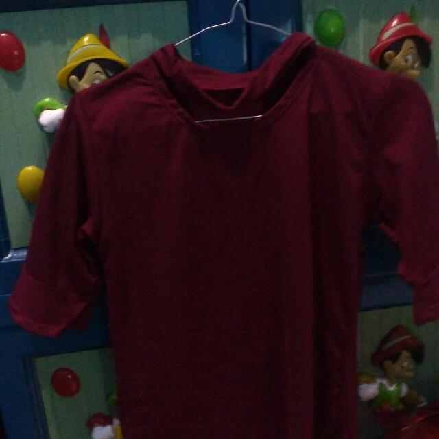 Paling Keren Baju  Merah  Marun  Hamborglers Grabbag