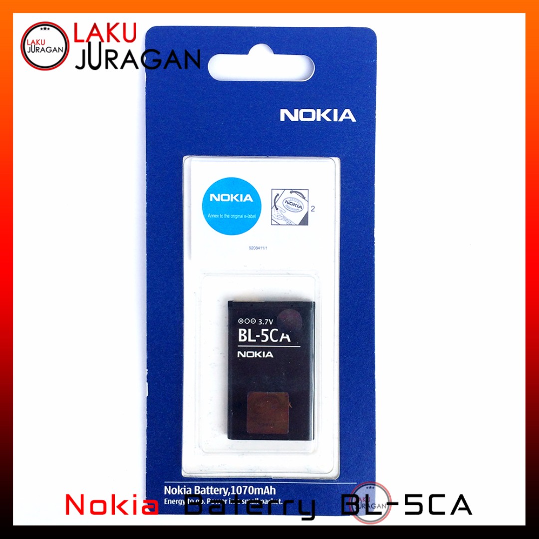 Baterai Nokia 1209 1650 1680 Classic Bl 5ca Original Bl 5ca Bl5ca