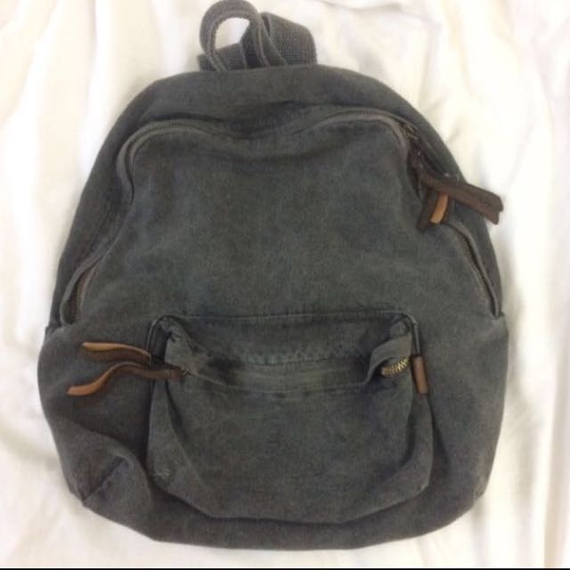brandy melville john galt backpack in stone wash Women s Fashion Bags Wallets Cross body Bags on Carousell