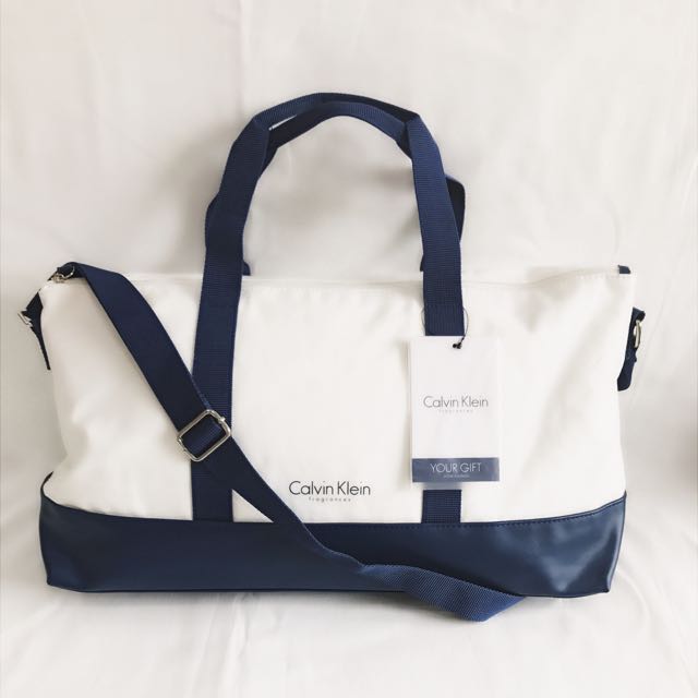 calvin klein travel bag womens