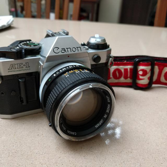 Canon AE-1 見易かっ Silver + New FD 28mm f2.8