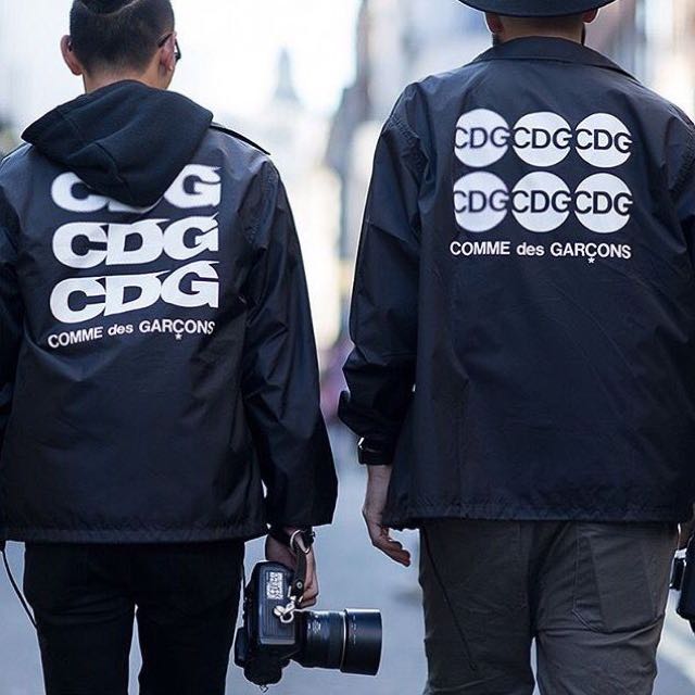 Cdg coach jacket dsm sale