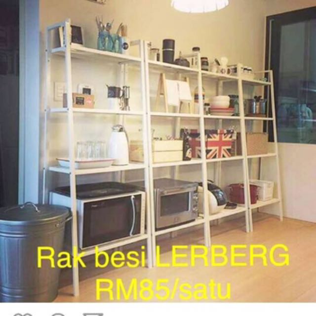 Lerberg white Rack IKEA In IPOH  Rumah Perabot Perabot 
