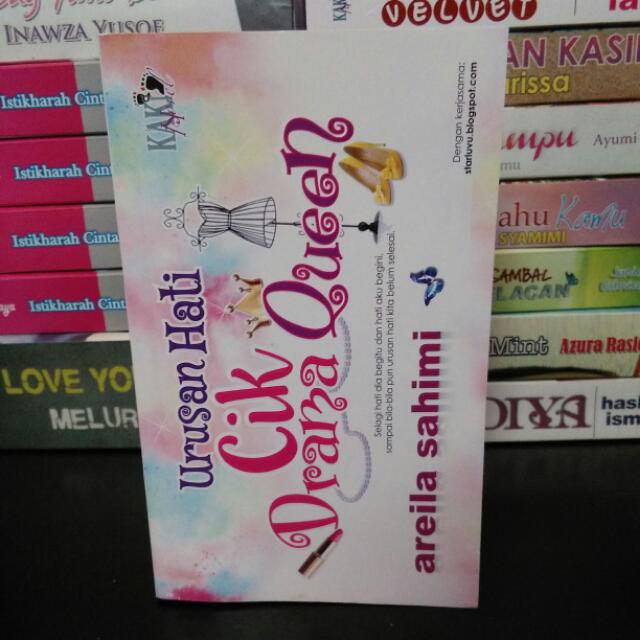 Novel Urusan Hati Cik Drama Queen Books Stationery Books On