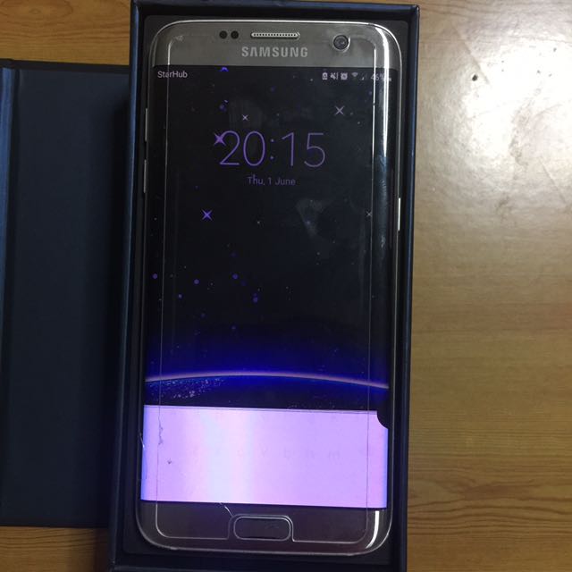 Samsung Galaxy S7 Edge 32gb Silver Titanium Mobile Phones Tablets Android Phones Samsung On Carousell