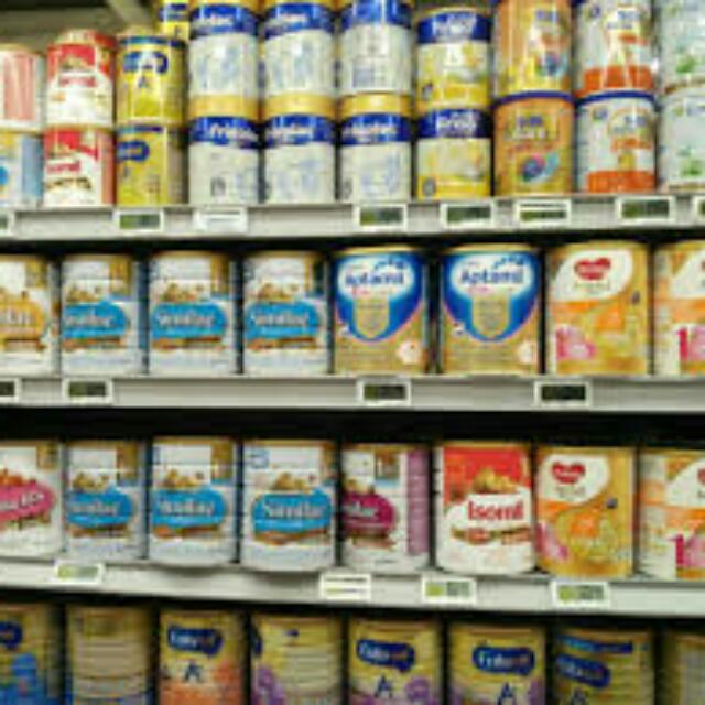 different types of baby milk