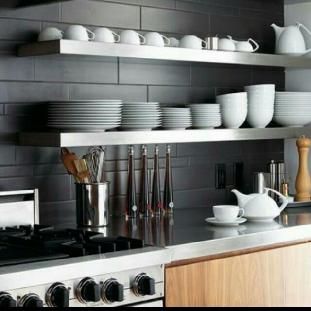 Stainless Steel Floating Shelves Furniture Home Decor On Carousell
