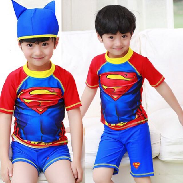 superman swimming costume