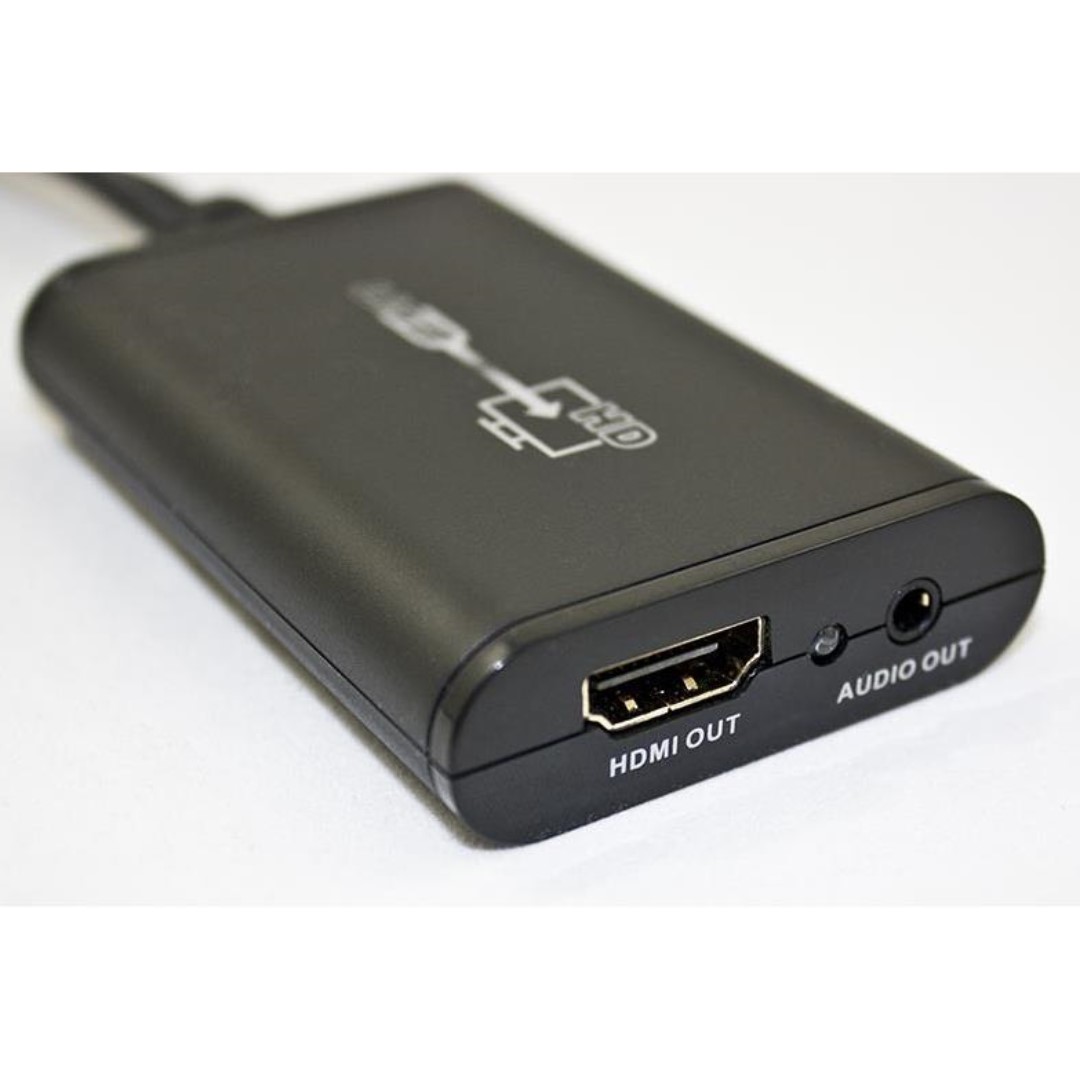USB 2.0 to HDMI Converter Connect Any Laptop, Mac or PC to a HD TV