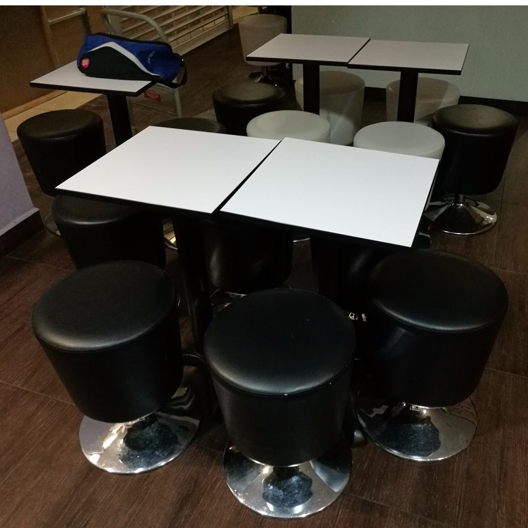 used table & chairs, Furniture & Home Living, Furniture, Chairs on