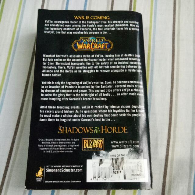 World Of Warcraft Book (Category: Storybooks) located in Pasig City. Submitted by mommychimehsyandavi (Listing ID 108877959, Image 2). Description: .