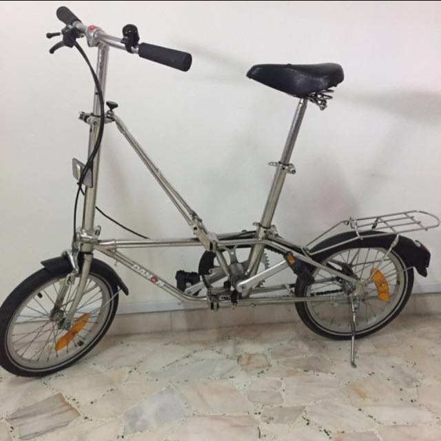 Dahon stainless steel hotsell folding bike
