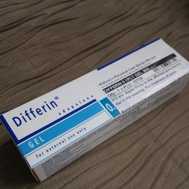 Differin Adapalene Gel 0 1 Beauty Personal Care Bath Body Body Care On Carousell
