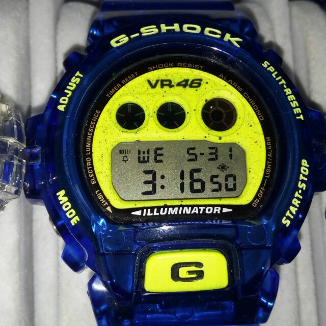 Gshock DW6900 custom VR46 all parts Ori