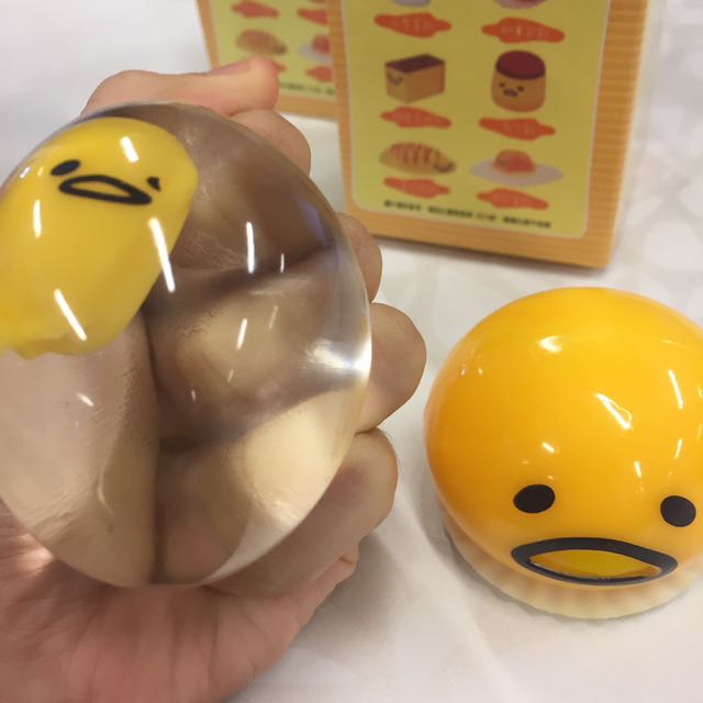 gudetama stress ball