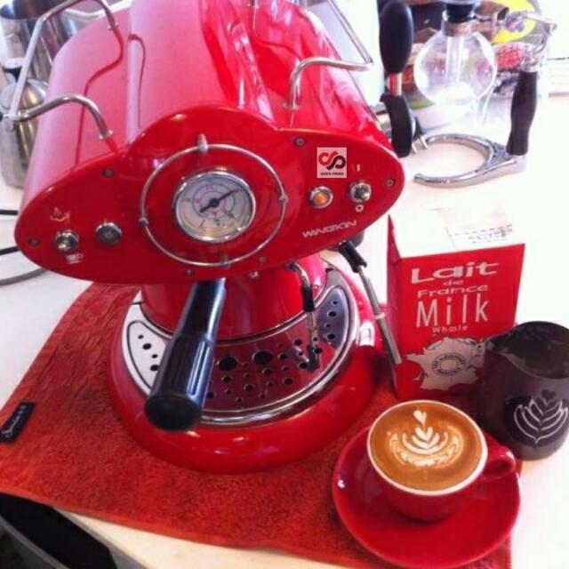 Mesin Kopi Espresso Wingkin Retro 210 Red Italy Harga Grosir Elektronik Lainnya Di Carousell