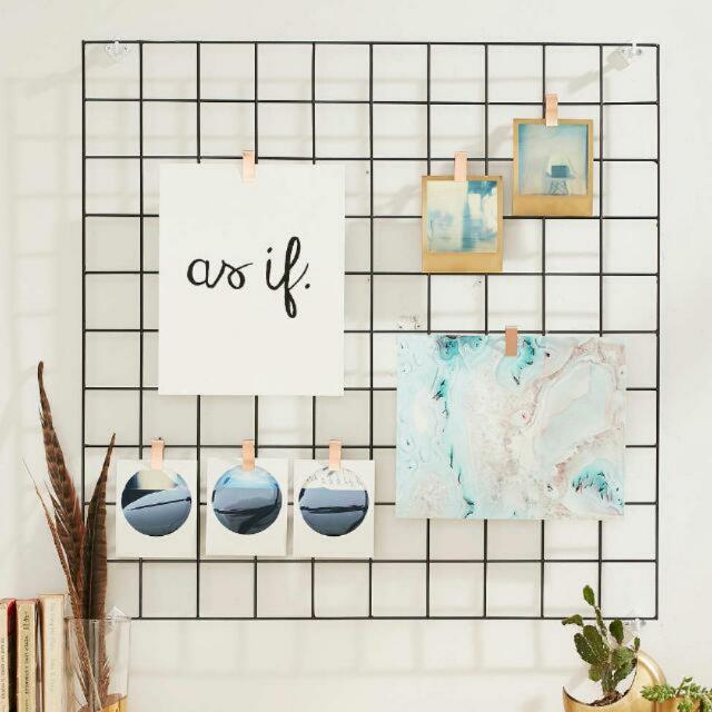 NEW STOCKS) White/black Wire Grid Organiser, Furniture & Home Living, Home  Improvement & Organisation, Home Improvement Tools & Accessories on  Carousell