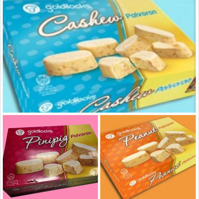 (PreOrder) Goldilocks Polvoron Philippines Shortbread Cookies, Food