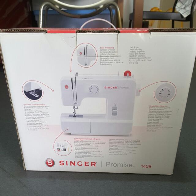 Singer Sewing Machine Promise 1408, TV & Home Appliances, Washing