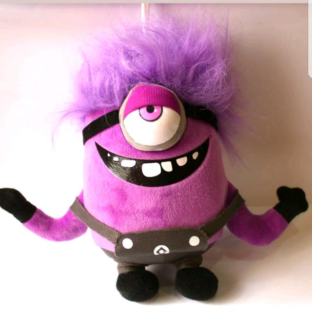 Purple minion plush 2025