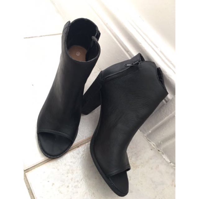 Peep toe boots sportsgirl sale