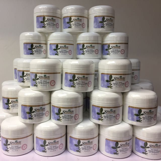 swanson Vitamin K Cream, 健康及營養食用品, 健康補充品, 健康補充品 維他命及補充品 Carousell