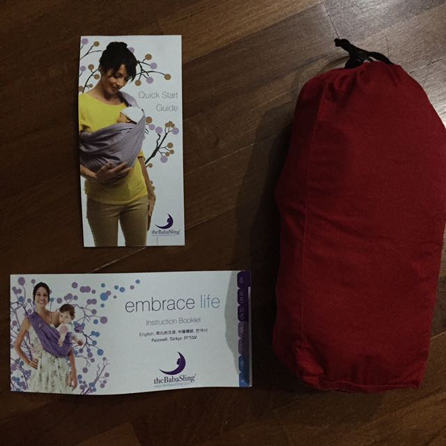 Reserved TO BLESS SG50 Baby Carrier Baba Sling Babies Kids