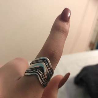 Tribal Silver Ring