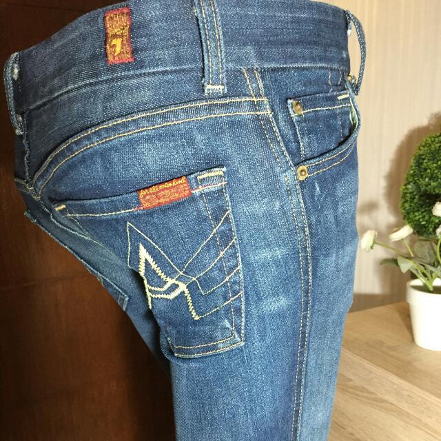 Jeans 7 FOR ALL MANKIND A POCKET Size 