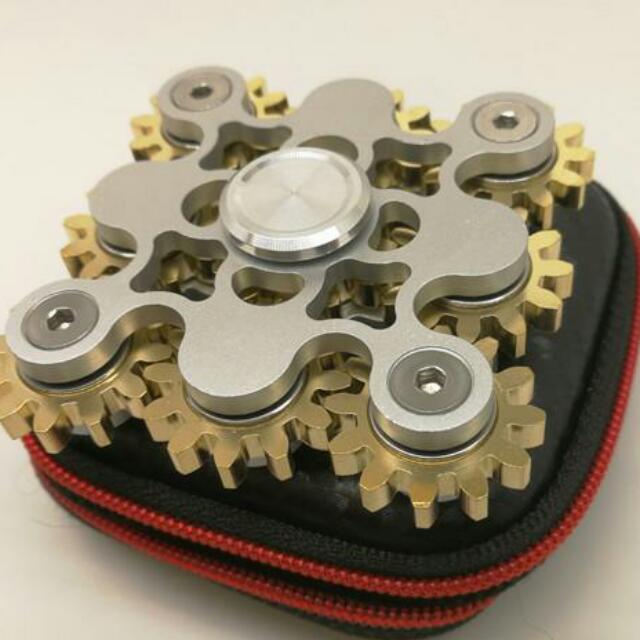 9 gear fidget spinner
