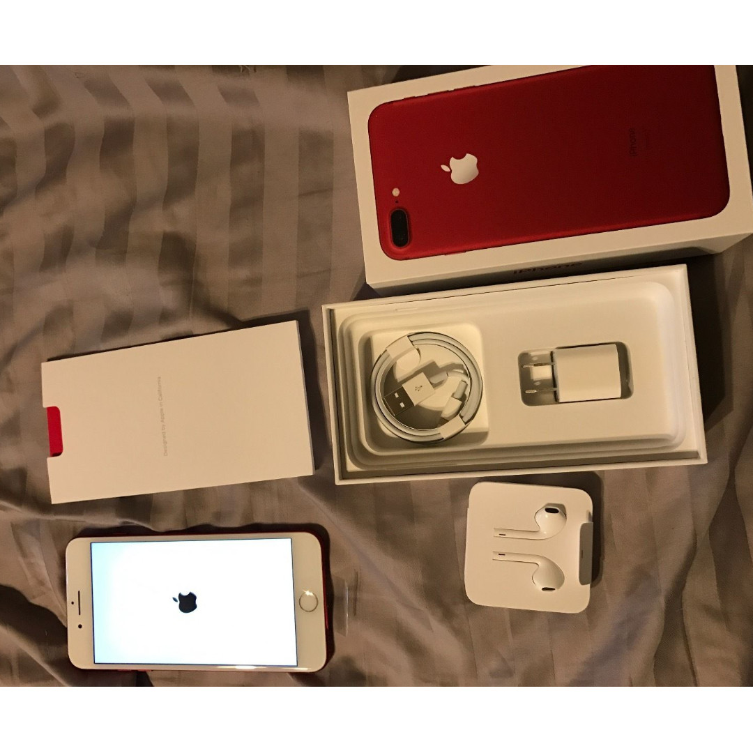 Apple Iphone 7 Plus Product Red 128gb Unlocked Mobile Phones Tablets Iphone Iphone 7 Series On Carousell