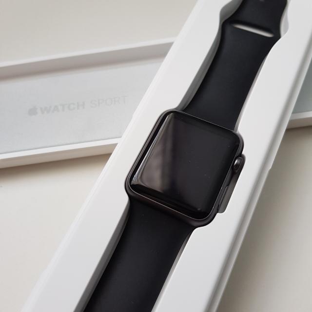 apple watch sport space grey