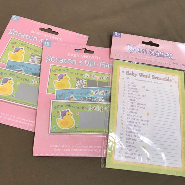 Baby Shower Games (Category: Other Baby Bathing & Changing Needs) located in Taguig. Submitted by mauilicious (Listing ID 109218959, Image 1). Description: .