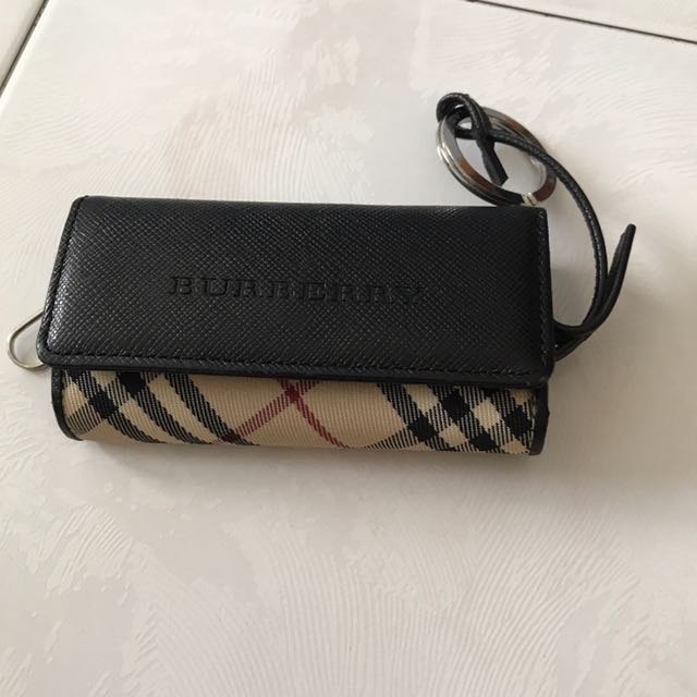Burberry Key Pouch, Luxury, Bags 