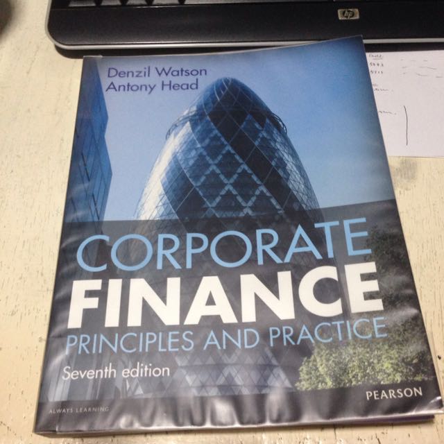 Brealey Myers Allen Principles Of Corporate Finance 12th Edition