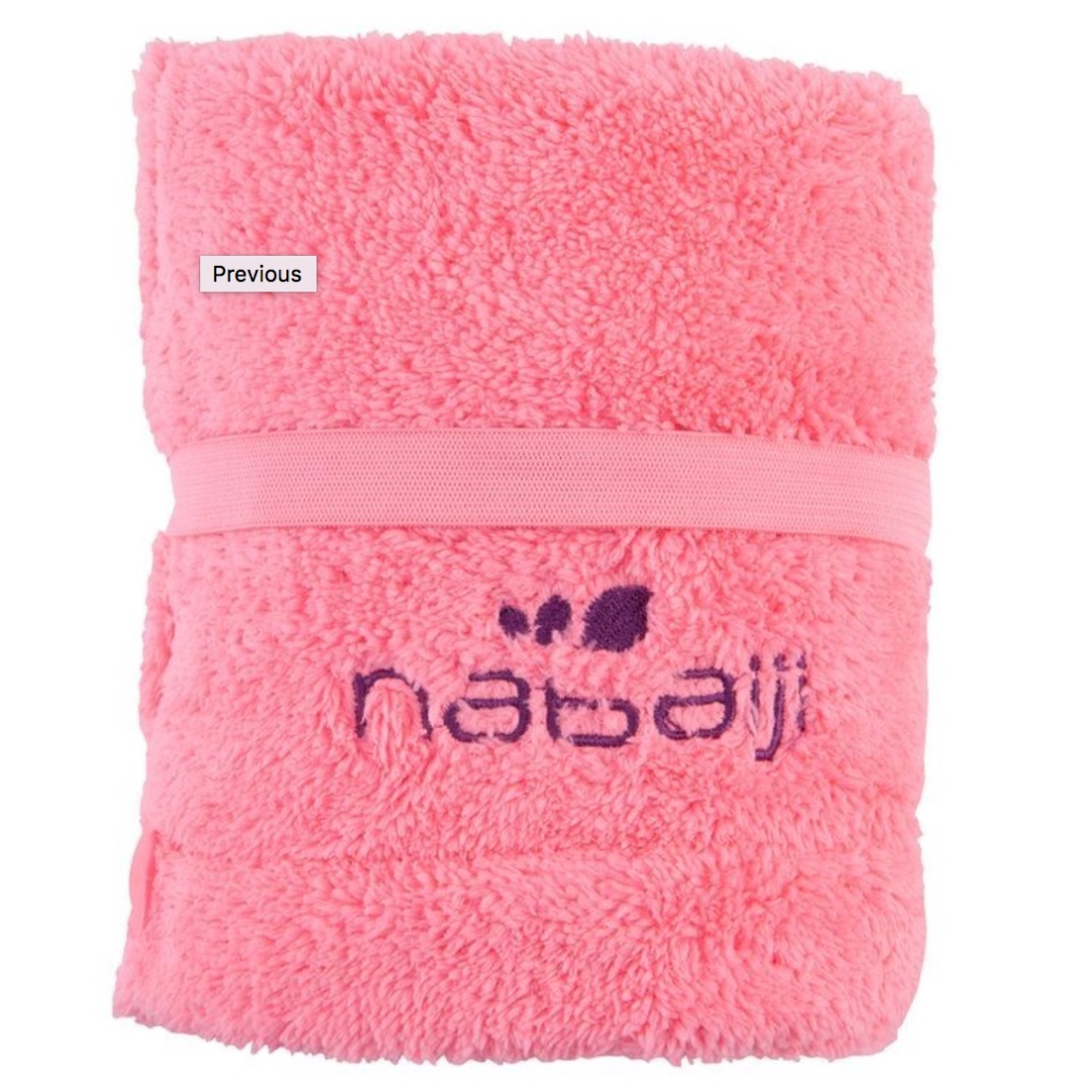 Decathlon Nabaiji Soft Microfibre Hair Towel (Purple), Beauty & Personal  Care, Hair on Carousell