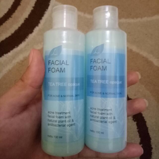 facial foam tea tree larissa