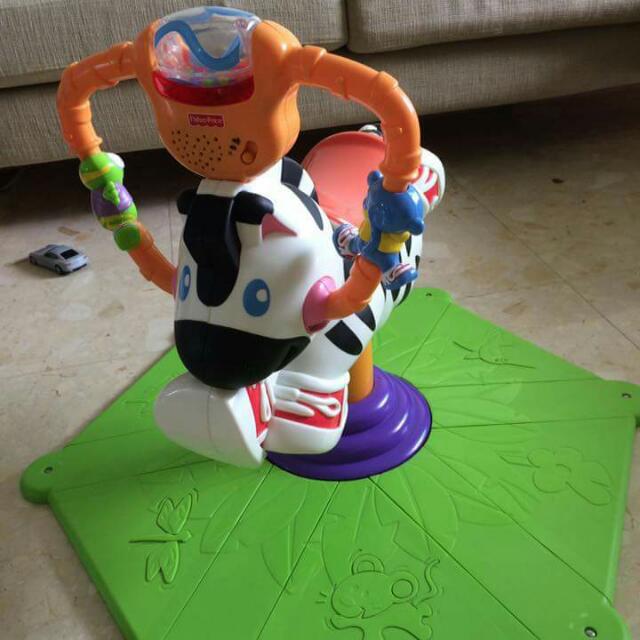 fisher price zebra jumper