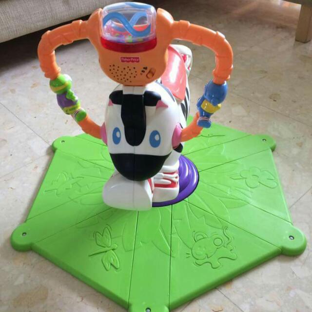 zebra jumper toy