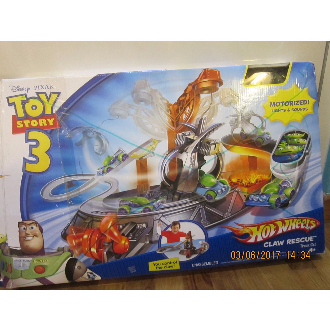 Hot Wheels Toy Story 3 Claw Rescue レア
