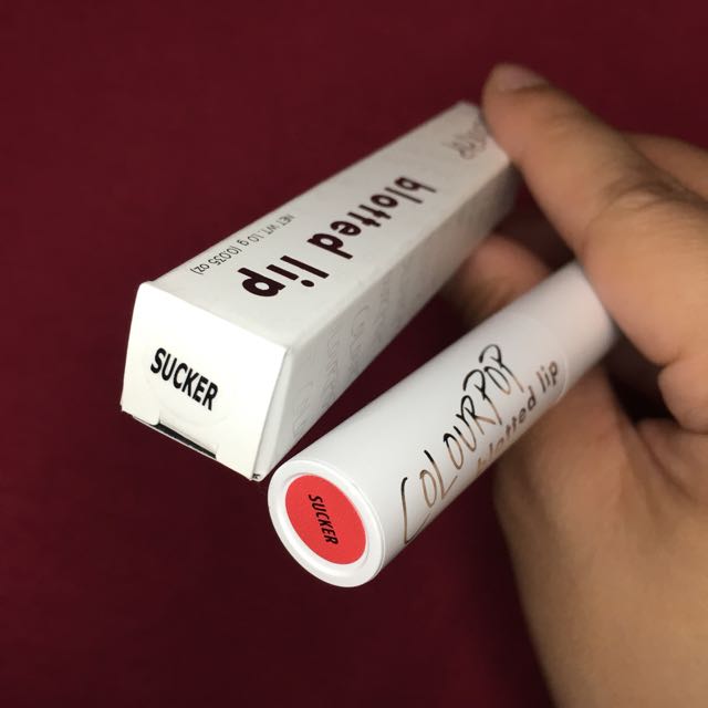 [instock] colourpop blotted lip - sucker