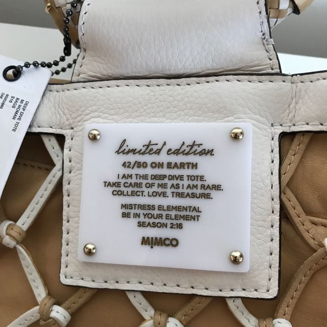 MIMCO LIMITED EDITION Bag Luxury Bags Wallets on Carousell